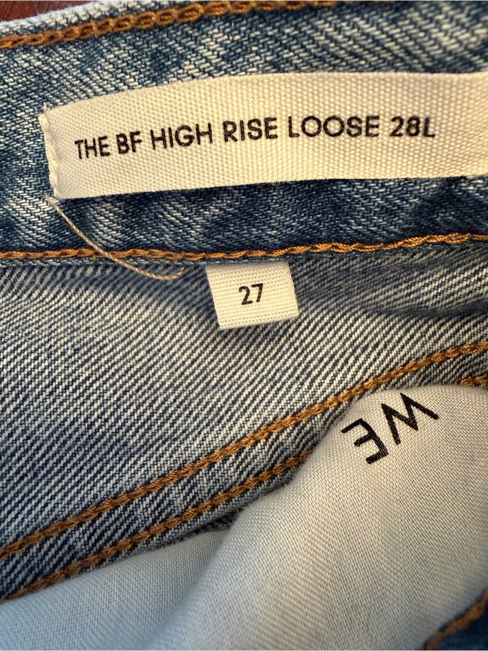 Denim Forum High-Rise Straight Jeans in Light Blue - Picture 8 of 13